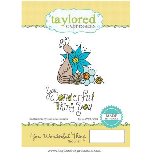 (TEALC087) Stamps- You Wonderful Thing